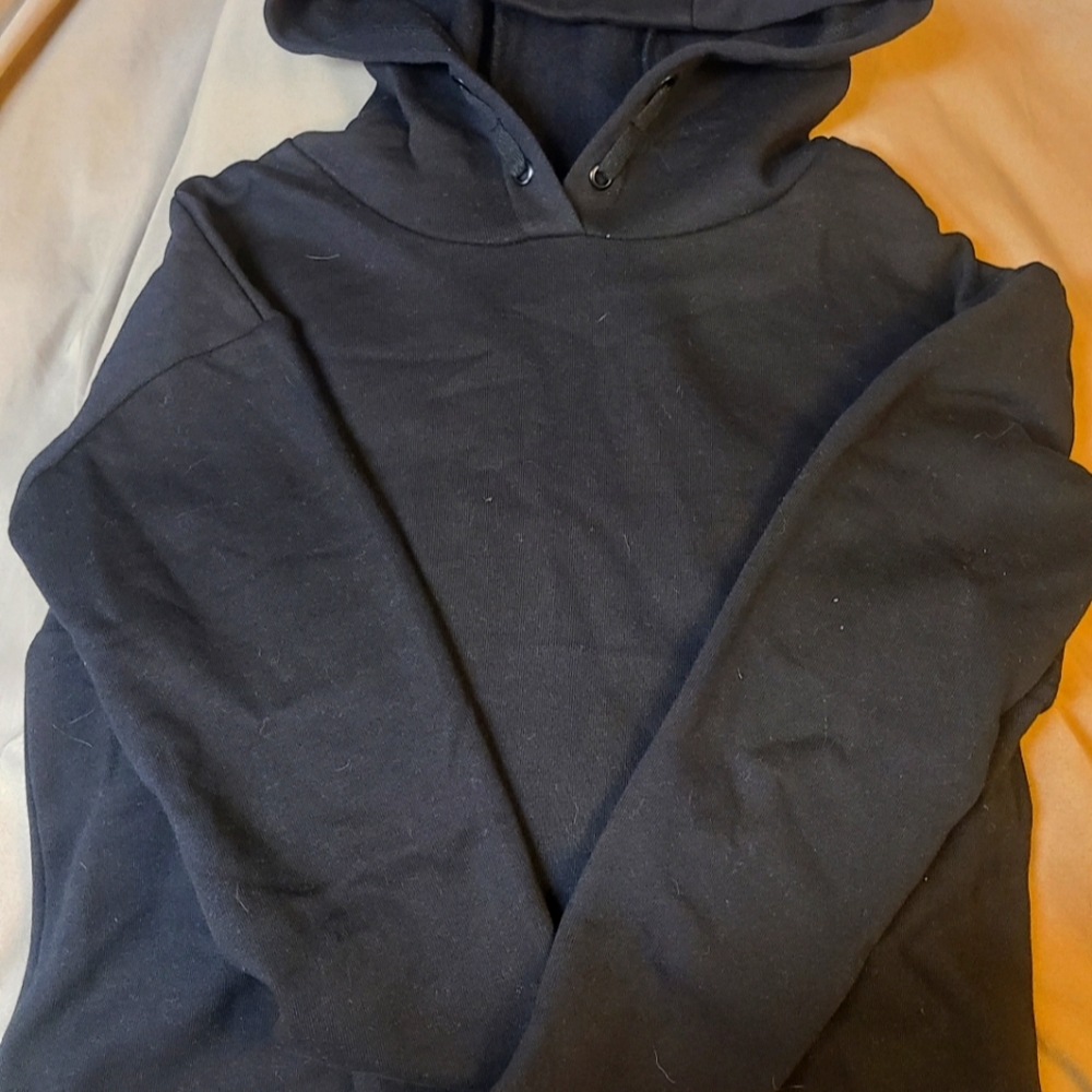 Crop Hooded Sweatshirt